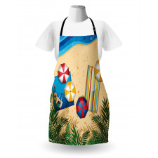 Tranquil Coast Fun Apron