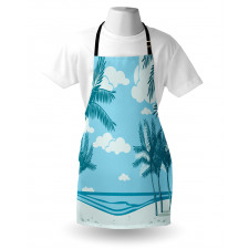 Sand and Palm Trees Apron