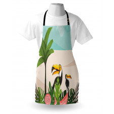 Watermelons Toucans Apron