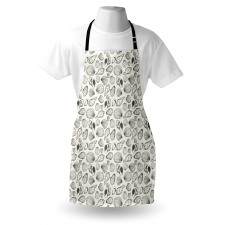 Sketch Seashells Apron