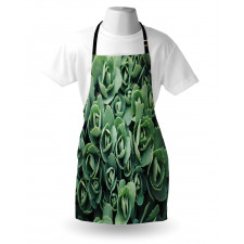 Macro Blooming Leaves Apron