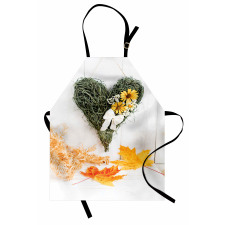 Dried Botany Heart Apron