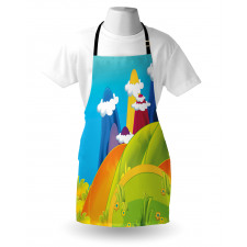 Dreamy Mountains Apron