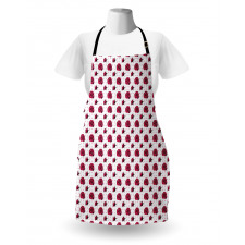 Polka Dots Flowers Apron