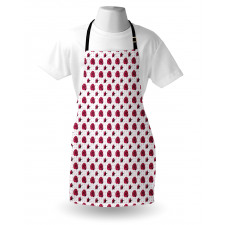 Polka Dots Flowers Apron