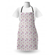 Soft Pastel Floral Apron