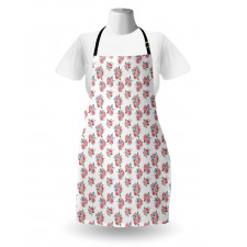 Delicate Flowers Art Apron