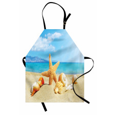 Beach Sand with Starfish Apron