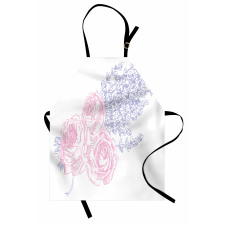 Romantic Lavender Art Apron