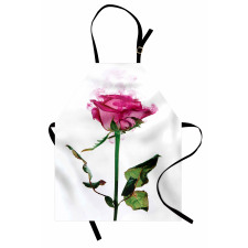 Single Flower Branch Apron