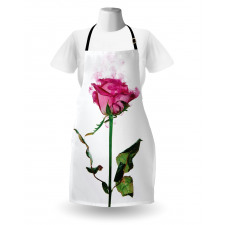 Single Flower Branch Apron