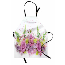 Spread Romantic Flower Apron