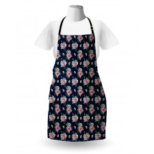 Minimalist Flowers Apron