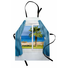 Shore Palm Tree Island Apron