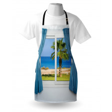 Shore Palm Tree Island Apron