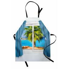 Tropical Beach Sun Apron