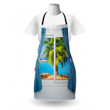 Tropical Beach Sun Apron