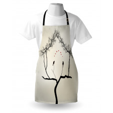 Love Birds Branch Apron