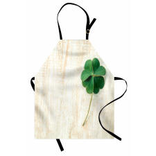 Close up Photo of Shamrock Apron