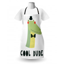 Cool Dude Funny Character Apron