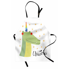 I am a Unicorn with Stars Apron