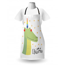 I am a Unicorn with Stars Apron