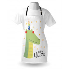 I am a Unicorn with Stars Apron