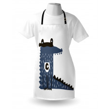 Geometric Letter C Apron