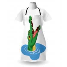 Animal Head out of Water Apron