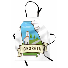 Digital Geometric Map Scene Apron