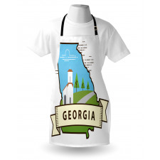 Digital Geometric Map Scene Apron