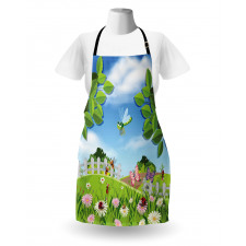 Spring Scene Apron