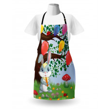 Bunny Balloons Apron