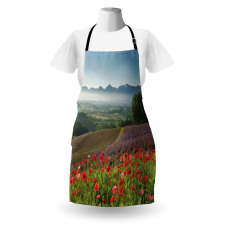 Lavender Farm Morning Apron