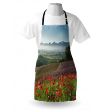 Lavender Farm Morning Apron