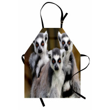 Ring Tailed Monkey Animals Apron