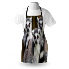 Ring Tailed Monkey Animals Apron