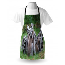 Ring Tailed Madagascar Monkey Apron