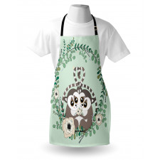 Exotic Wild Monkey Botanical Apron