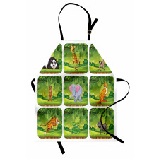 Animals Jungle Fun Apron