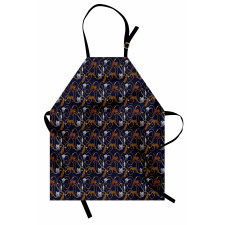 Tiger Leopard Chains Exotic Apron