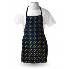 Simple Stars Crescents Apron