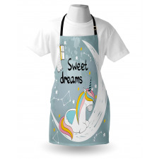 Unicorn on Crescent Apron