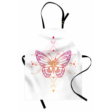 Butterfly Boho Art Apron