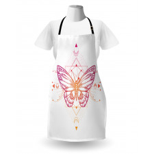 Butterfly Boho Art Apron