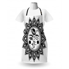 Astronomy Sun and Moon Apron