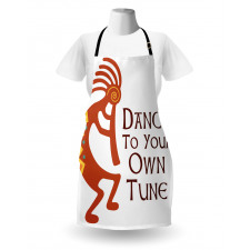 Tribal Dance Symbol Art Apron