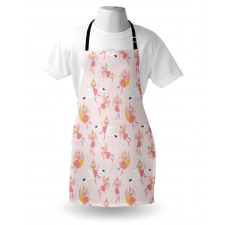 Flying Fairies Swan Moon Apron