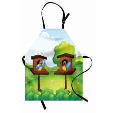 Winged Animals Nest Apron