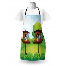 Winged Animals Nest Apron